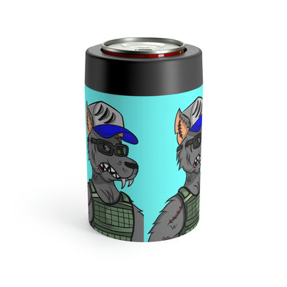 Army Vest Werewolve Cyborg Wolf Can Holder