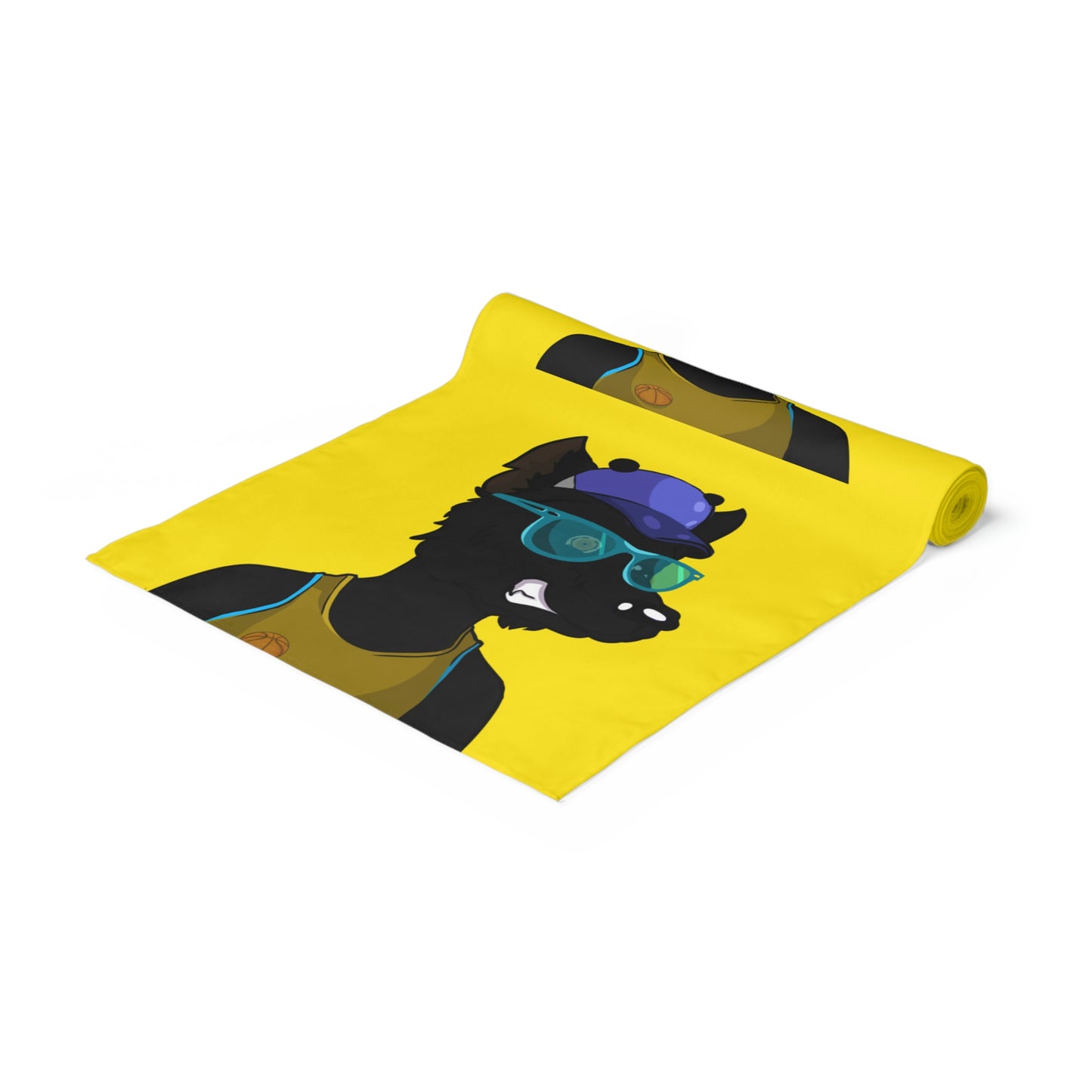 Sport Anime Cartoon Character Wolf Table Runner