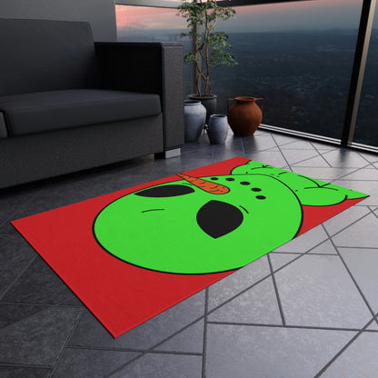 Veggie Visi Alien Vegetable Visitor Outdoor Rug