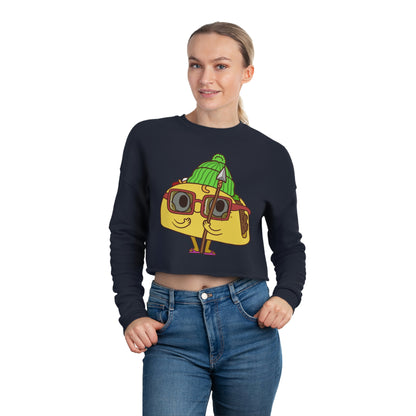 Tribal Taco Women's Cropped Sweatshirt