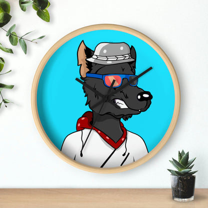 Pop Culture Wolf Werewolve Wall clock