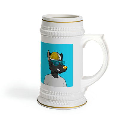 Gold Standard Werewolf Beer Stein Mug