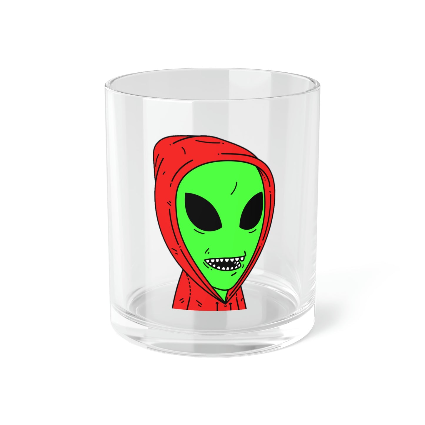 Alien Anon Visitor Bar Glass