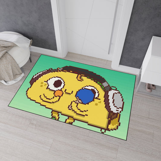 Table Tennis Taco Ping Pong Player Heavy Duty Floor Mat