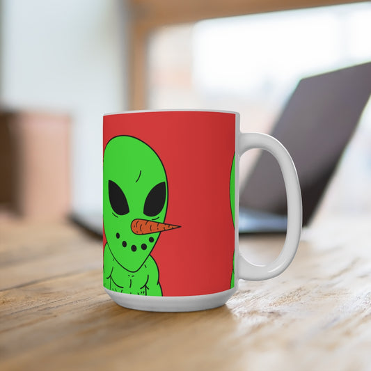 Alien Veggie Visi The Vegetal Visitor Taza 15oz