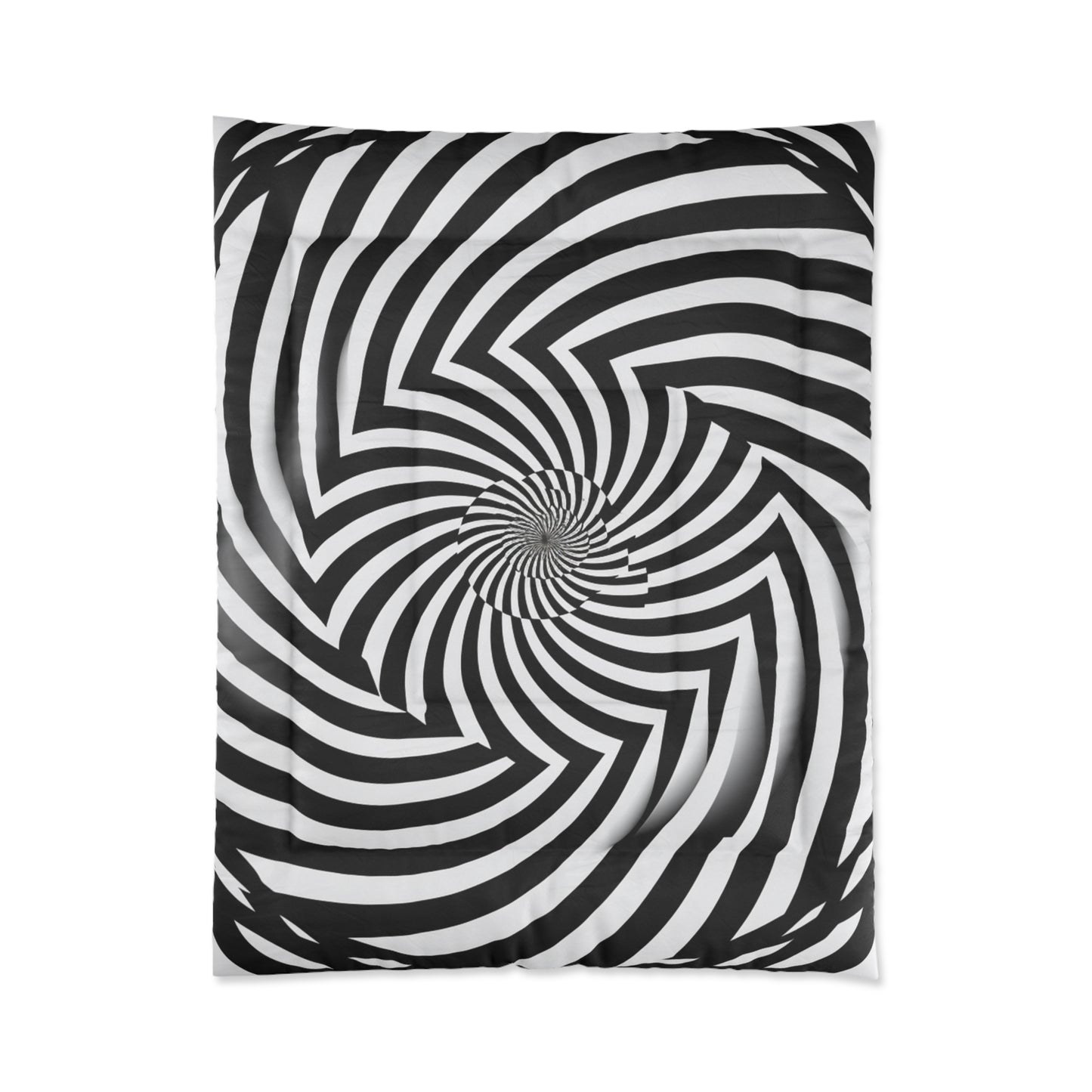 Vortex Illusion Design Three Comforter