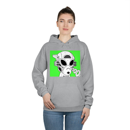 Recycle Recycler Alien Visitor Unisex EcoSmart® Pullover Hoodie Sweatshirt