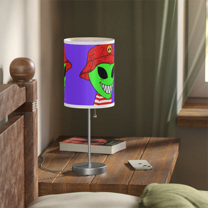 Alien Character Cartoon Big Smile Lamp on a Stand, US|CA plug