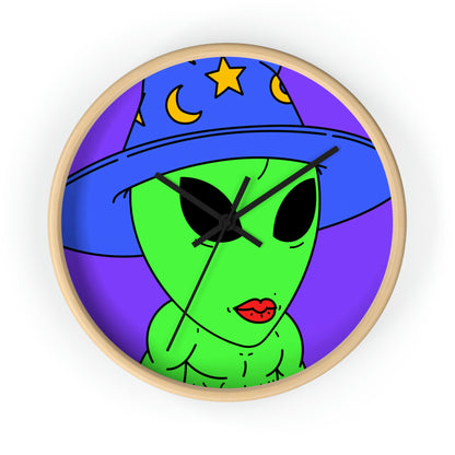 Witch Wizard Magic Alien Wall clock