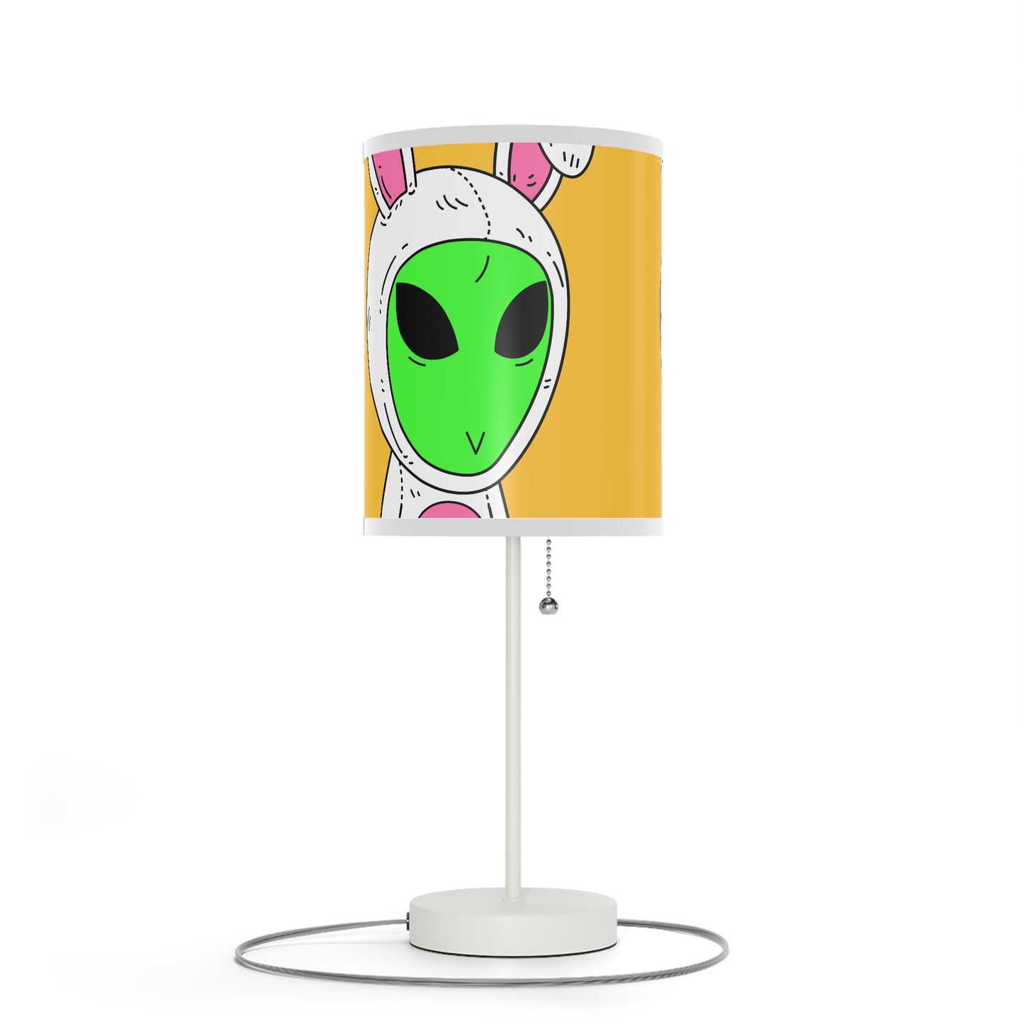 Bunny Rabbit Alien Visitor Lamp on a Stand, US|CA plug