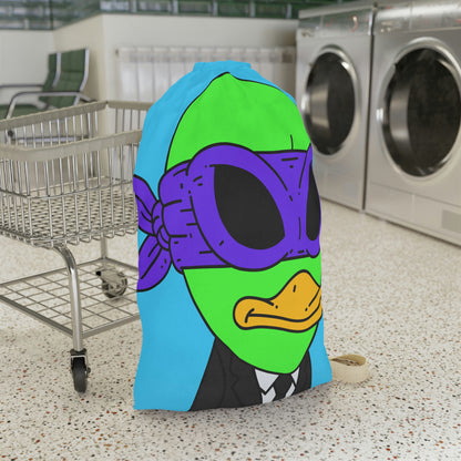 The Visitor 751 Green Alien Fashion Laundry Bag