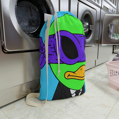 The Visitor 751 Green Alien Fashion Laundry Bag