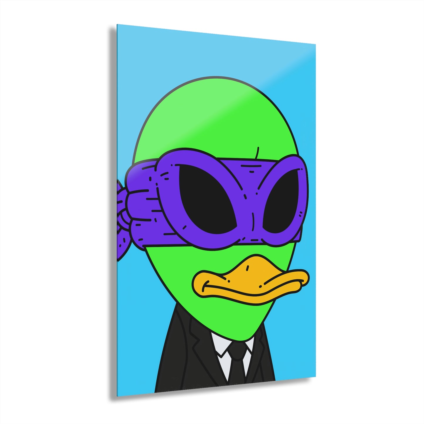 Alien Visitor 751 Acrylic Prints (French Cleat Hanging)