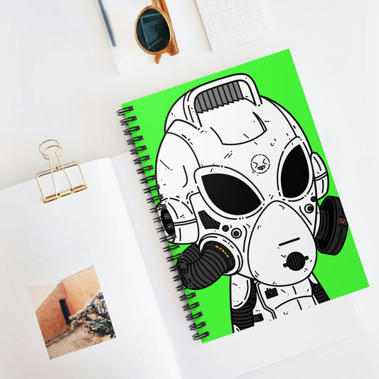 Alien LOL Visitor Spiral Notebook - Ruled Line