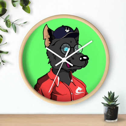 Coach Sport Athletic Wolf Wall clock