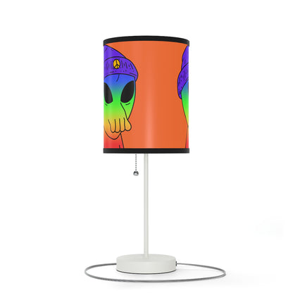 Squid Pride Color Alien Lamp on a Stand, US|CA plug