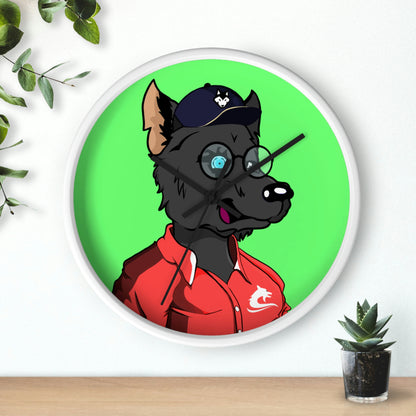 Coach Sport Athletic Wolf Wall clock