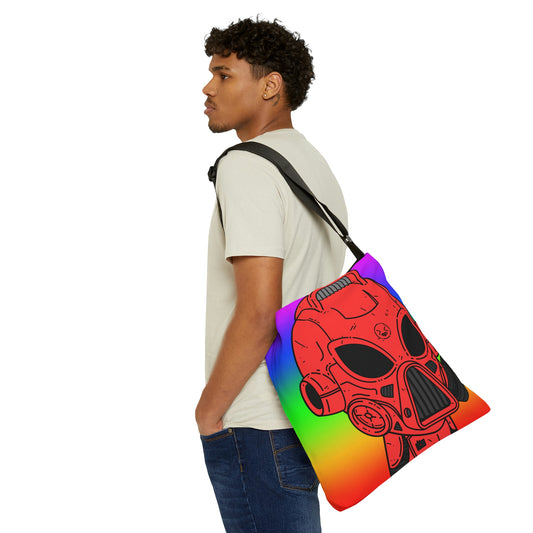 Pride Alien Visitor Adjustable Tote Bag (AOP)