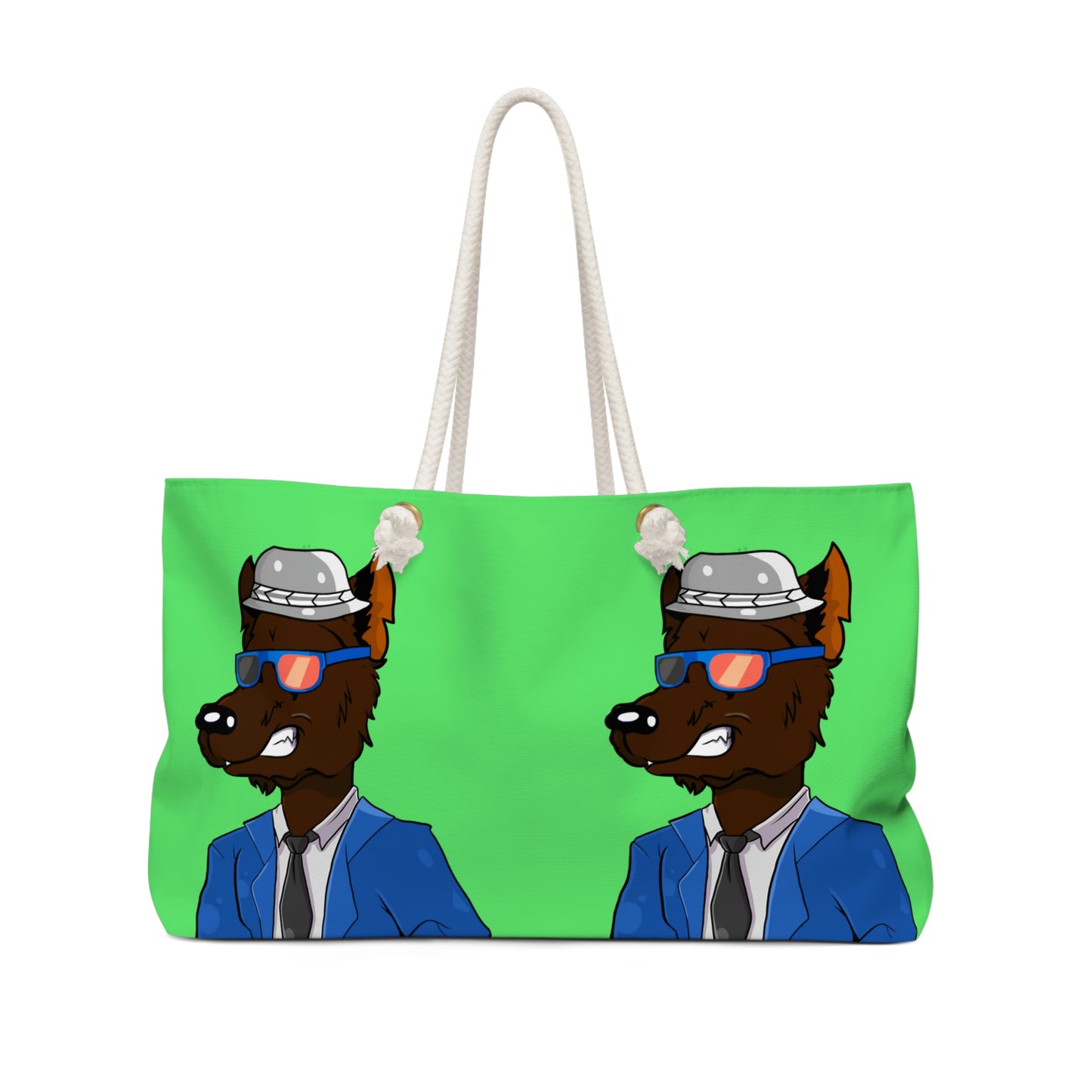 Business Agent Sales Wolf Werewolve Weekender Bag