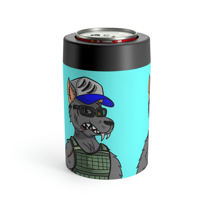 Army Vest Werewolve Cyborg Wolf Can Holder