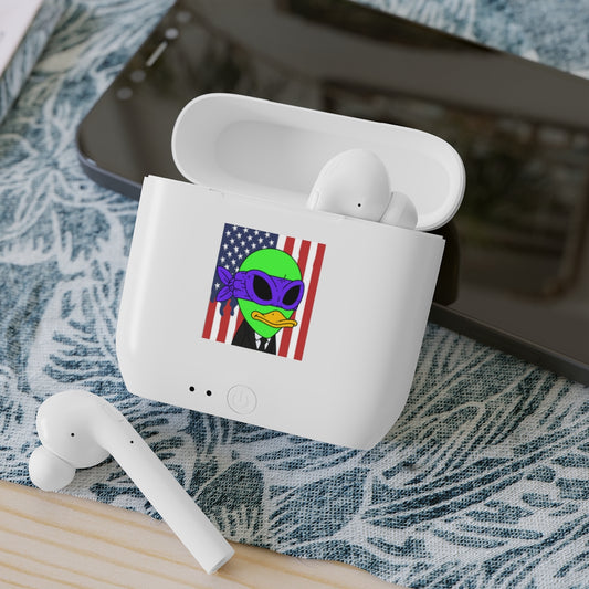 The Visitor 751 USA Flag Essos Wireless Earbuds