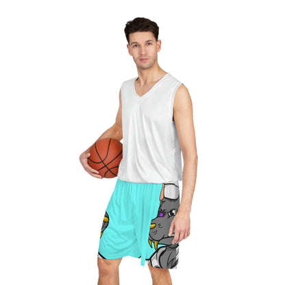 Chief Chef Cook Wolf Werewolve Cyborg Basketball Shorts