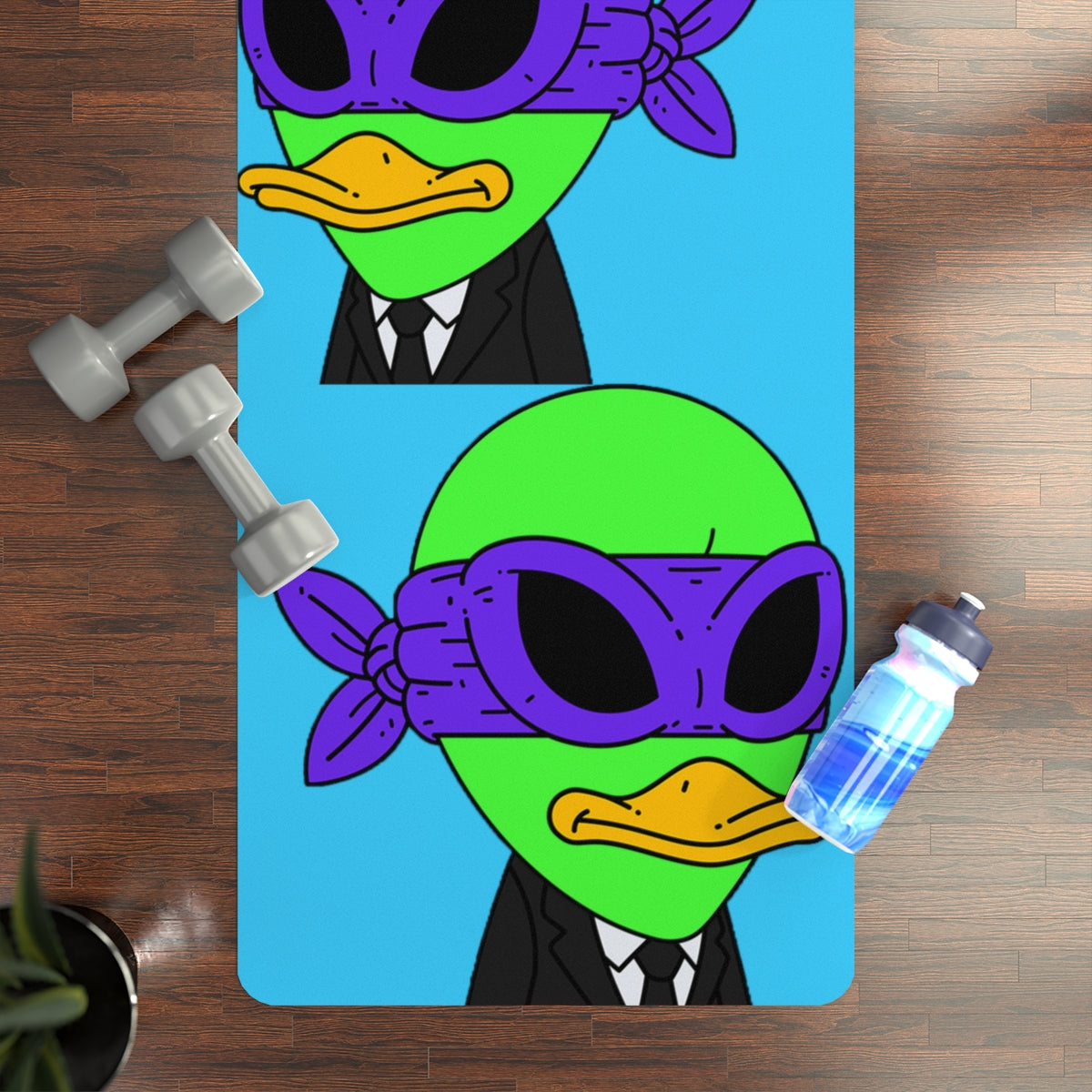 The Visitor 751 Rubber Yoga Mat - Visitor751