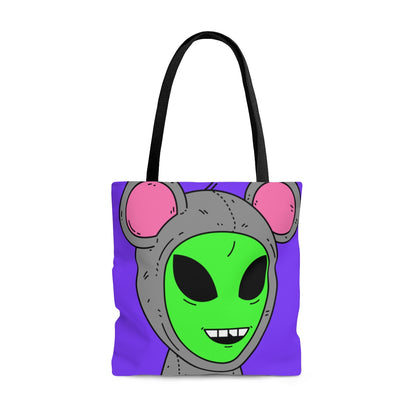 The Visitor Mouse Alien Character AOP Tote Bag