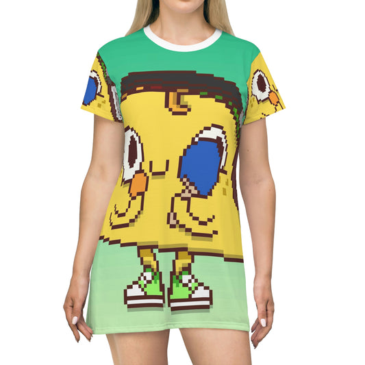 Table Tennis Taco Ping Pong Player All Over Print T-Shirt Dress