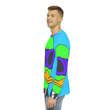 Alien Visitor 751 men's Long Sleeve AOP Shirt