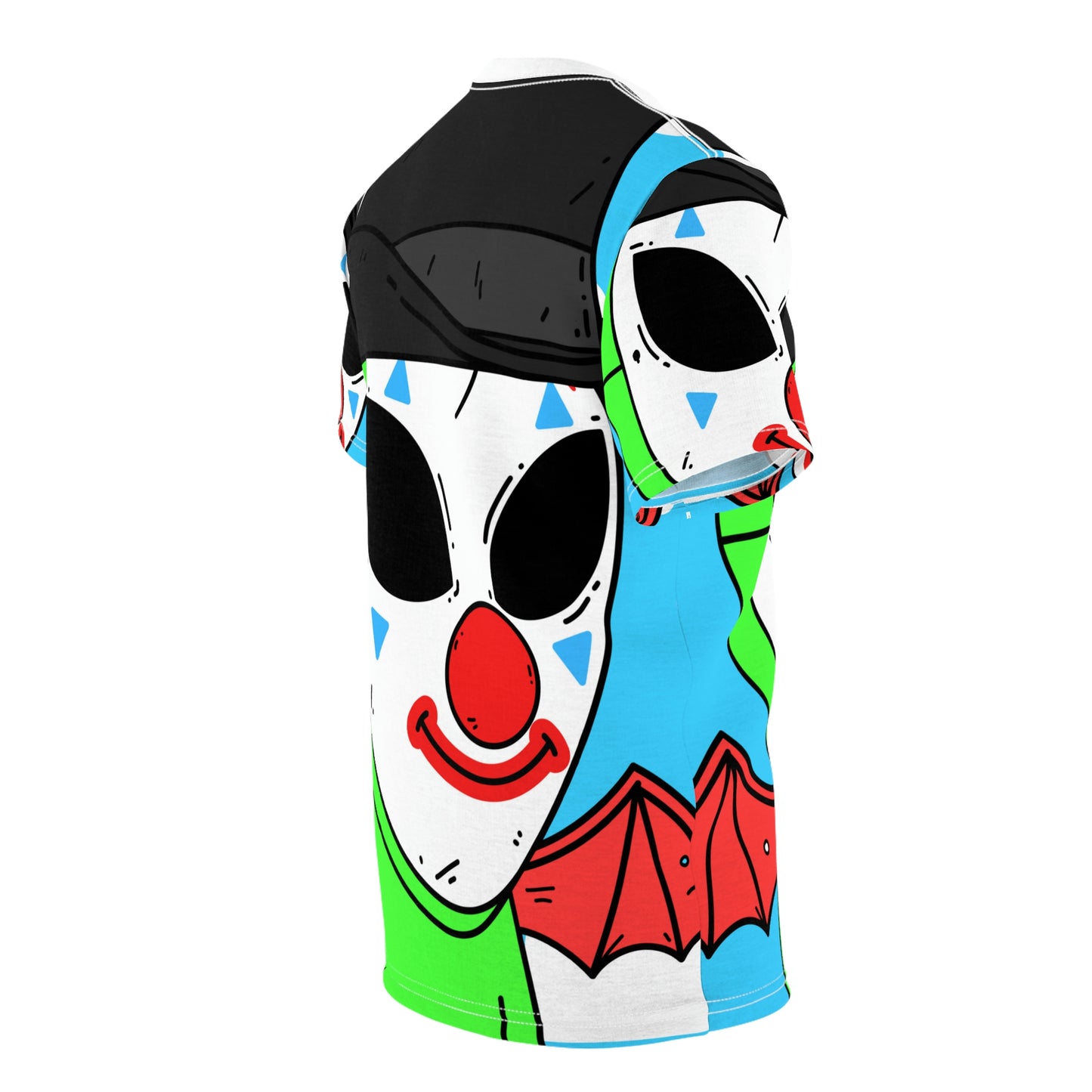 Alien Posse Clown Cartoon Visitor Unisex AOP Cut & Sew Tee