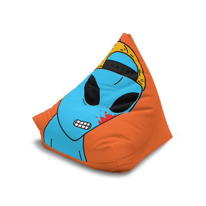 Alien Blue Blood Visitor Bean Bag Chair Cover