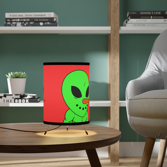 Alien Veggie Visi The Vegetable Visitor Tripod Lamp with High-Res Printed Shade, US\CA plug