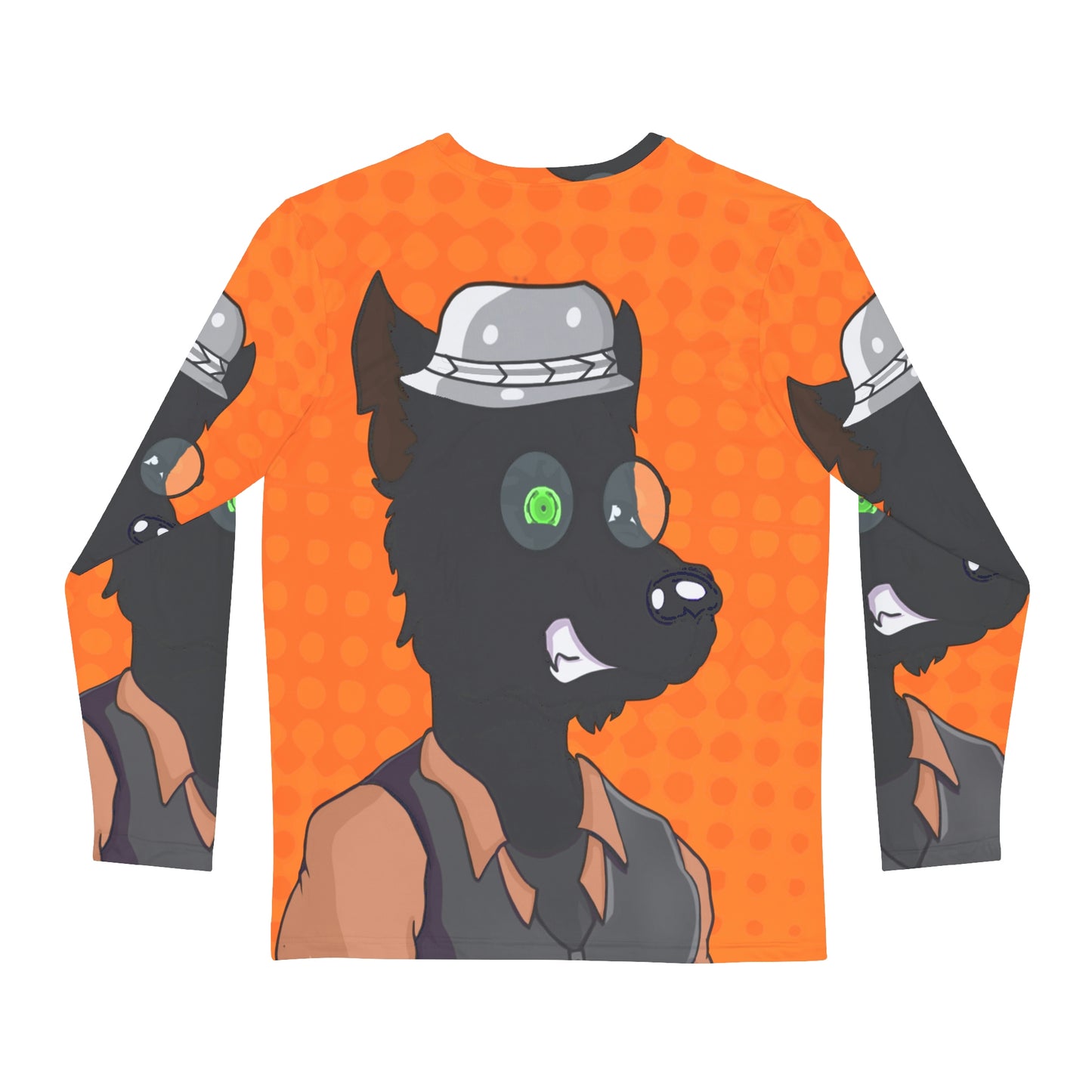 First Edition Werewolve Wolf Men's Long Sleeve AOP Shirt