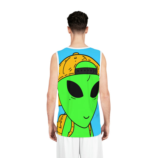 Student Alien Visitor Basketball Jersey (AOP)