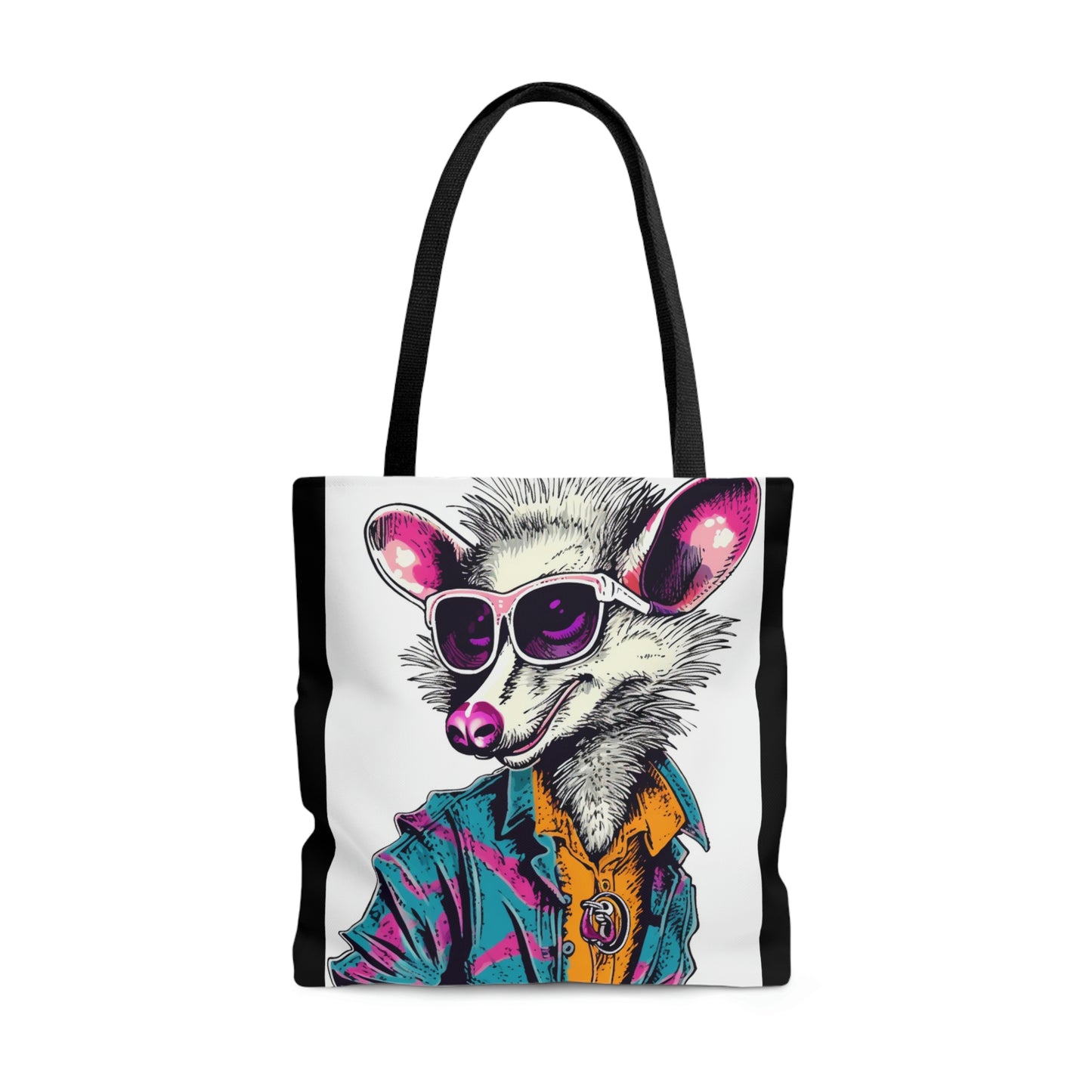 Opossum Artist Fashion Style Tote Bag (AOP)