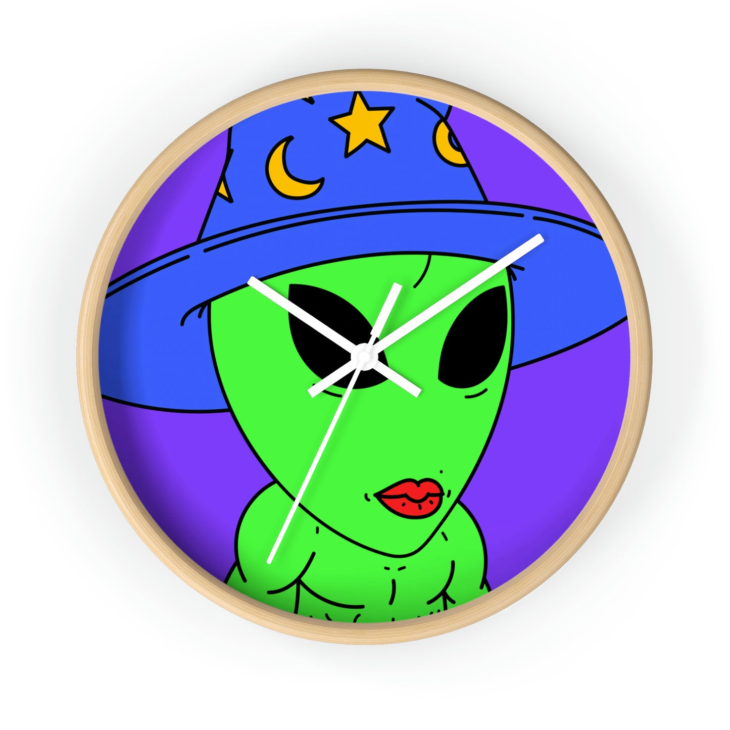 Witch Wizard Magic Alien Wall clock