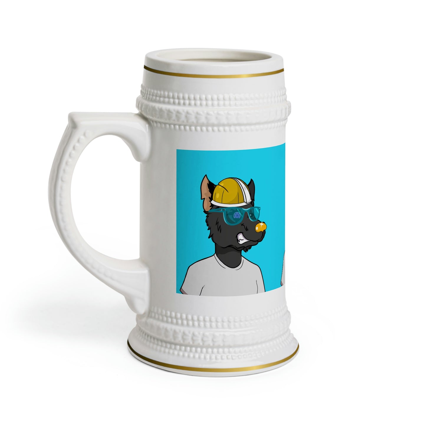 Gold Standard Werewolf Beer Stein Mug