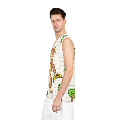 Camiseta de baloncesto Tree Monkey (AOP) 