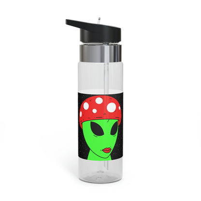 Mushroom Head Green Alien Visitor w/ Red Lips Kensington Tritan™ Sport Bottle, 20oz