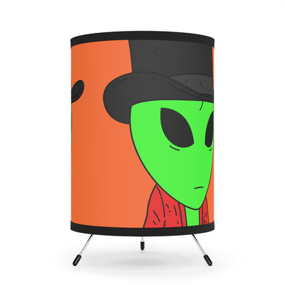 Lámpara trípode Robe Alien Fancy Top Hat con pantalla impresa de alta resolución, enchufe EE. UU./CA 