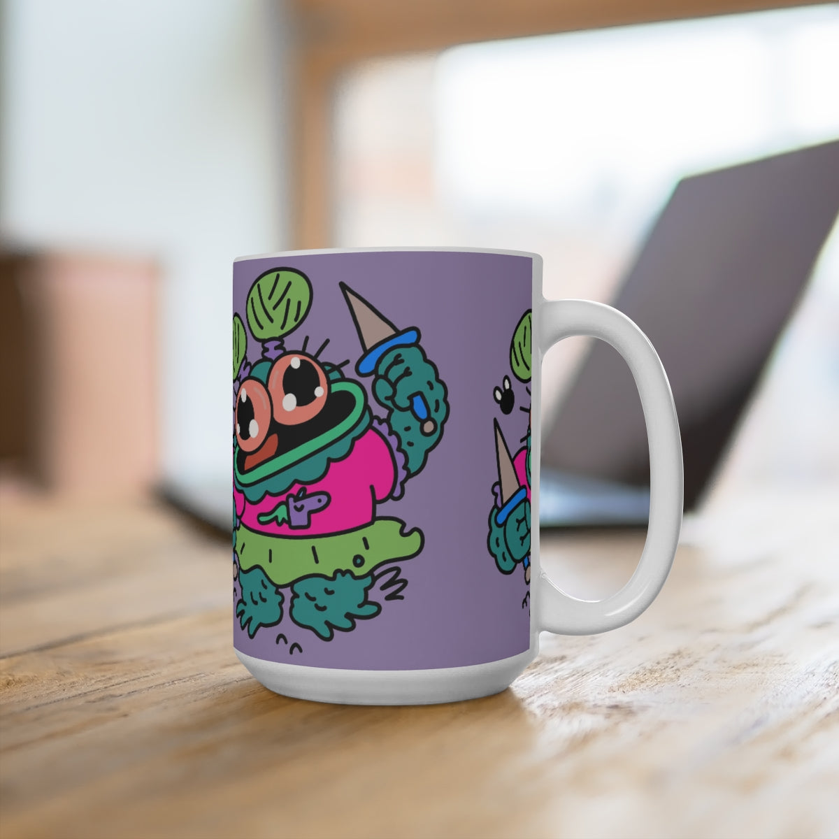 Frog Fly Fantasy Mug 15oz