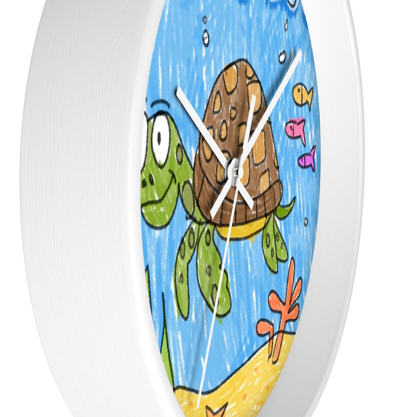 Reloj de pared Sea Turtle Beach Sand Ocean 