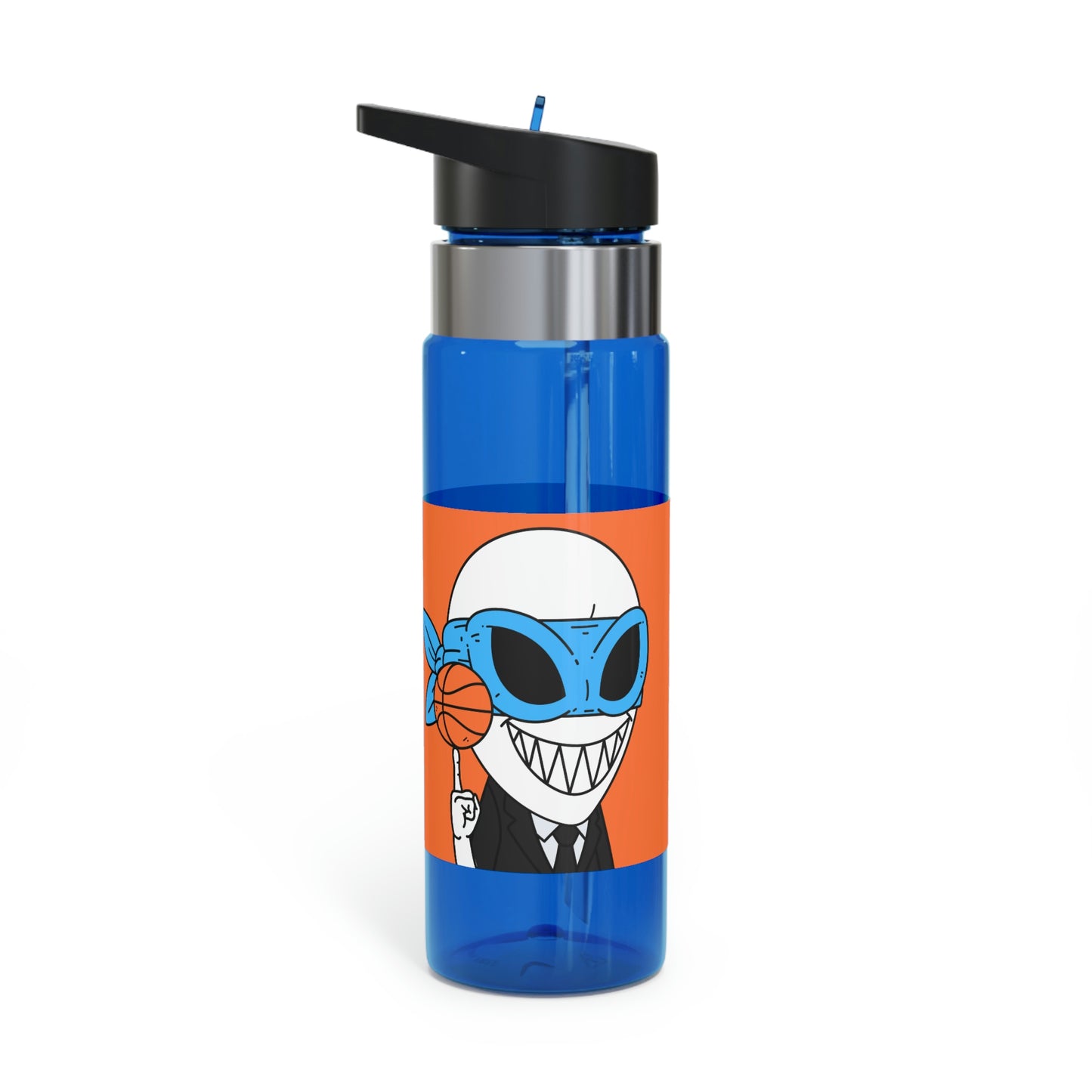 Alien BBall Sport Ninja Mask Orange Basketball Kensington Tritan™ Sport Bottle, 20oz