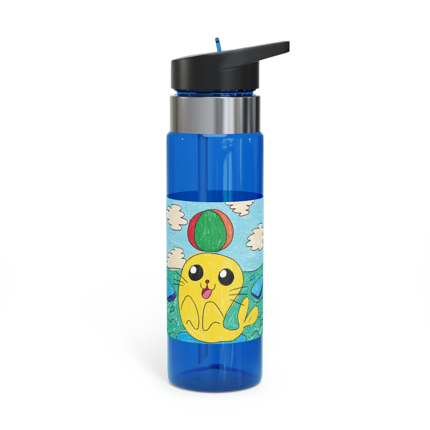 Seal Trick Marine Ocean Animal Sea Creature Kensington Tritan™ Sport Bottle, 20oz