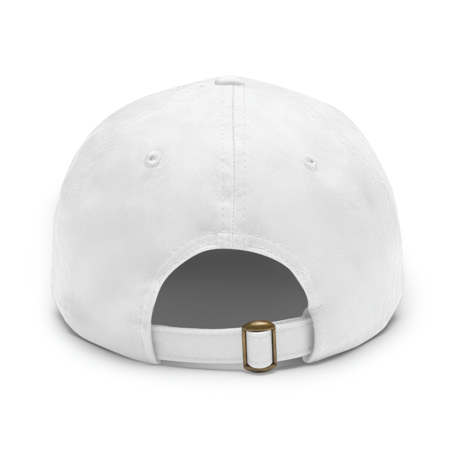 Beak Duck Alien Rabbit Bunny Dad Hat with Leather Patch (Round)