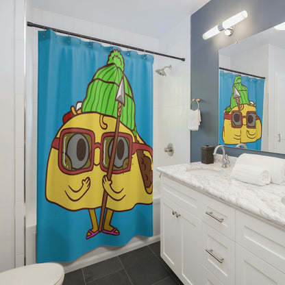 Tribal Taco Shower Curtains