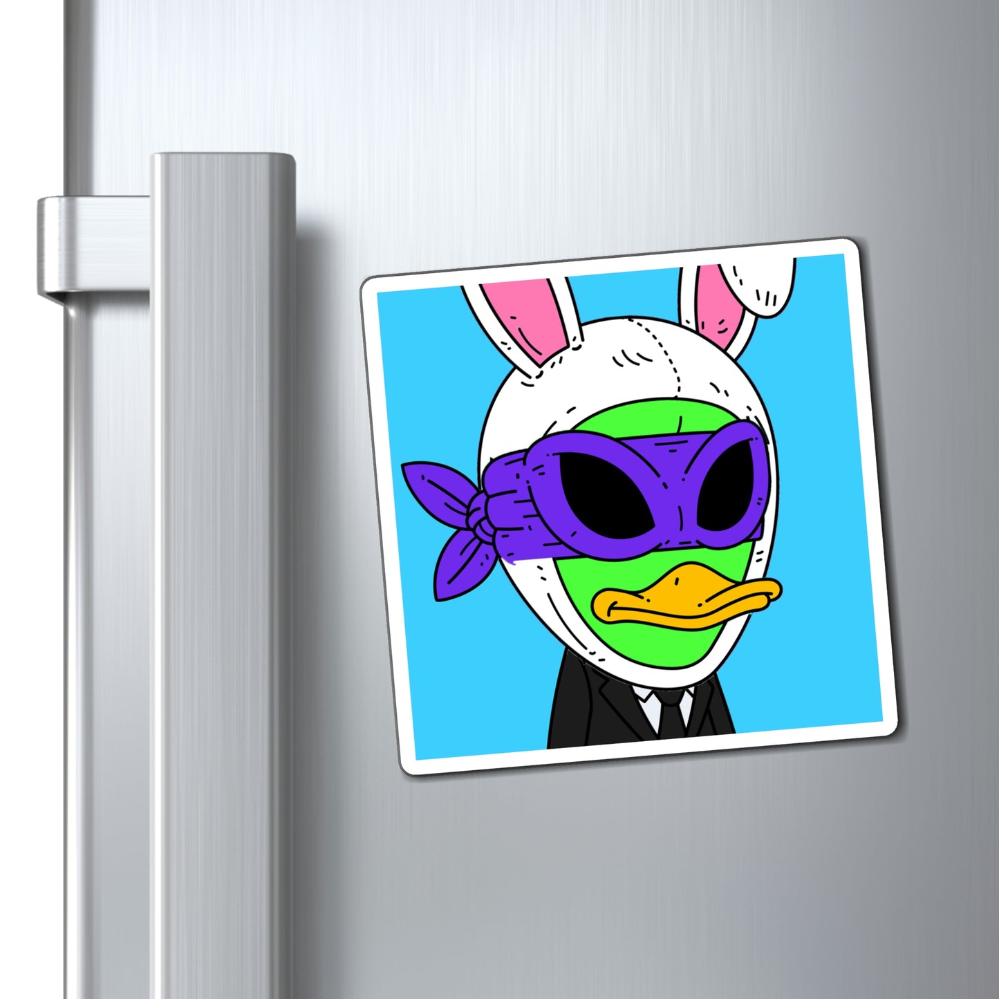 Easter Bunny Alien Visitor 751 Rabbit Magnets