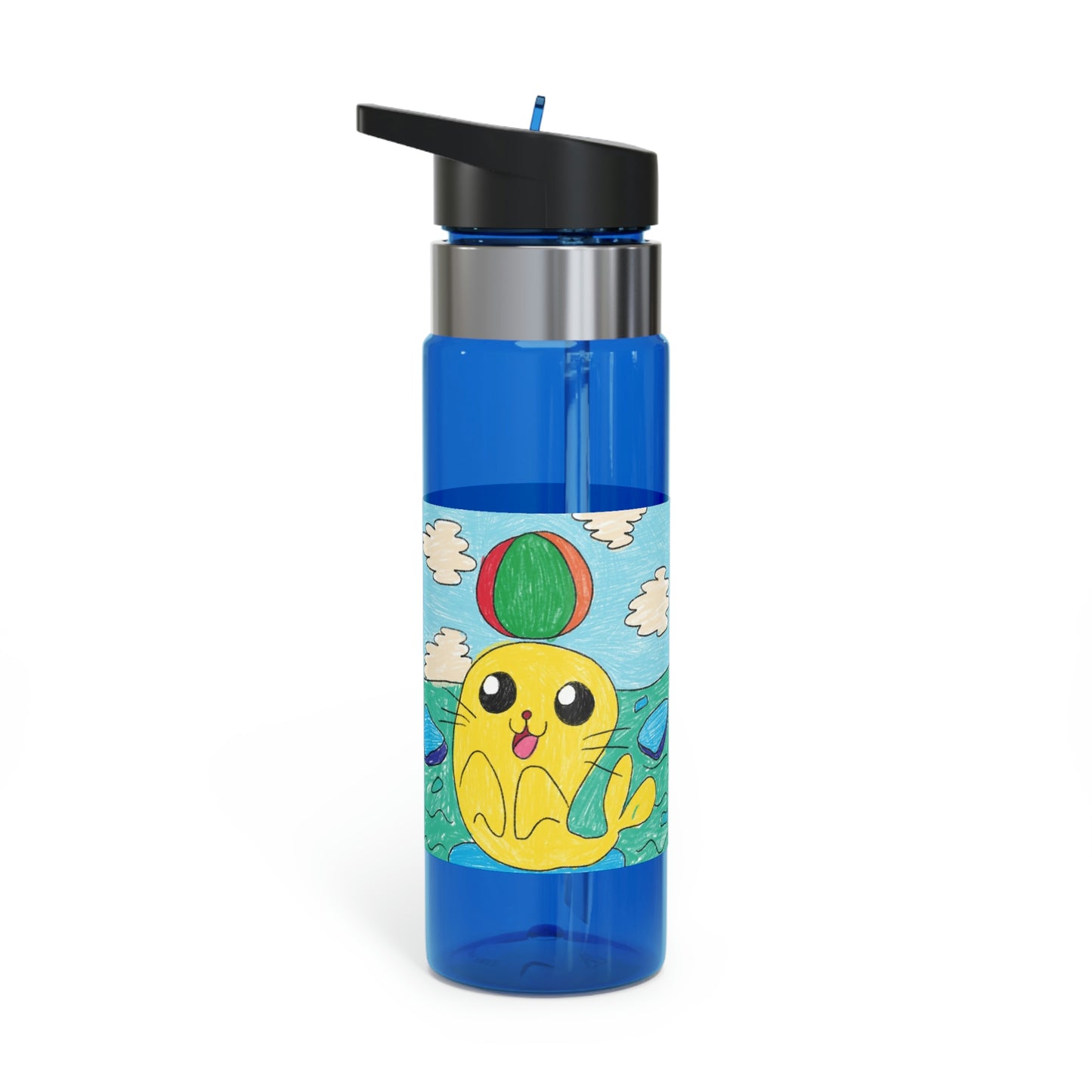 Seal Trick Marine Ocean Animal Sea Creature Kensington Tritan™ Sport Bottle, 20oz