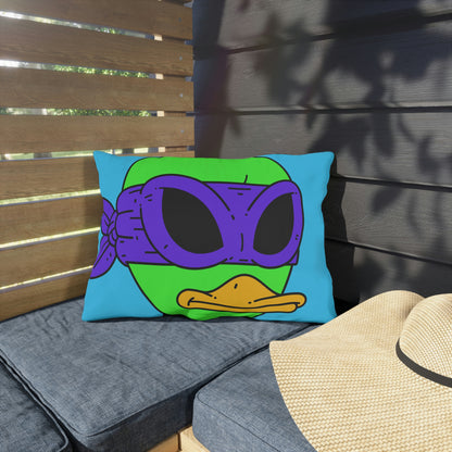 Visitor 751 Alien Outdoor Pillows